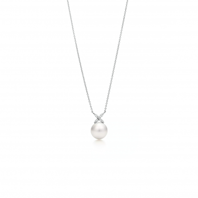 TIFFANY VICTORIA PEARL AND DIAMOND PENDANT 31177197